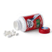 Move Free Advanced Plus MSM Inner Bottle With Lid Open And Tablet Contents Spilling Out.