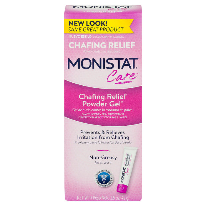  MONISTAT Care Chafing Relief Powder Gel, Anti-Chafe Protection,  1.5 oz. (Pack of 11) : Sports & Outdoors